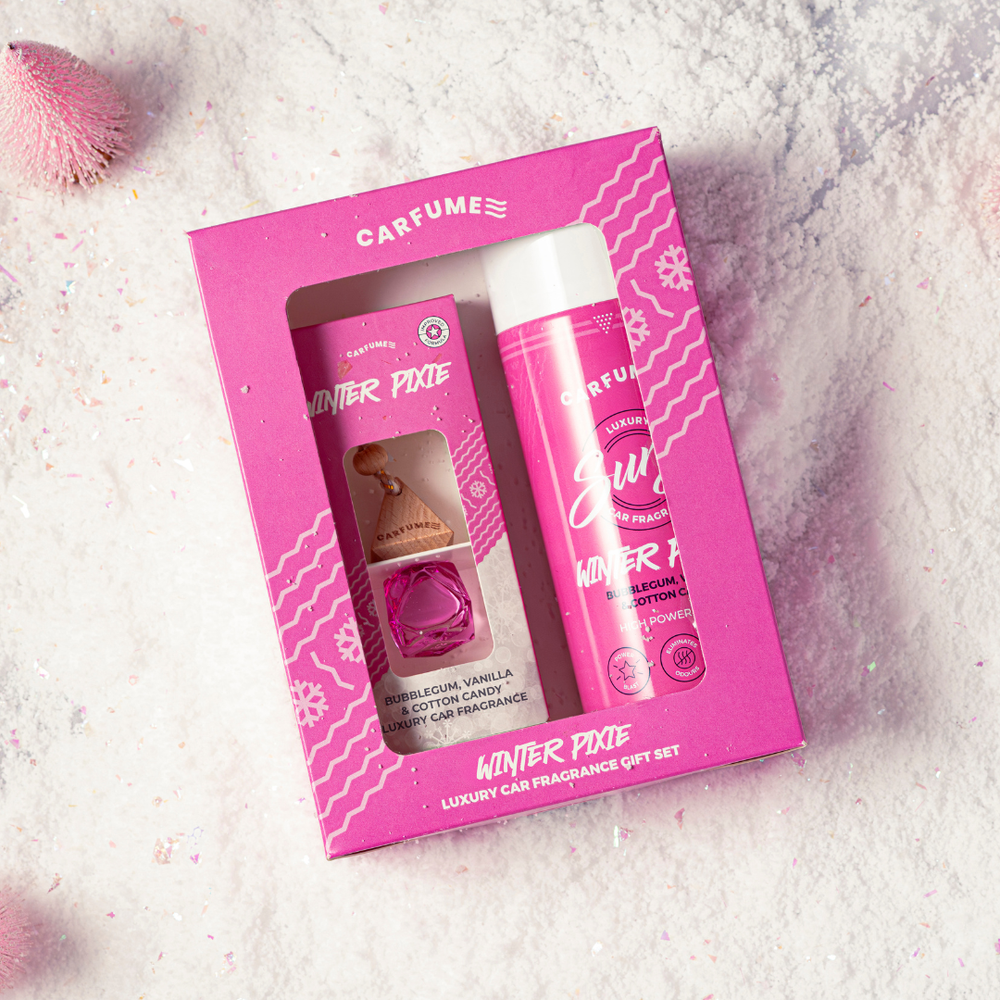Winter Pixie fragrance notes - bubblegum, candy floss and vanilla
